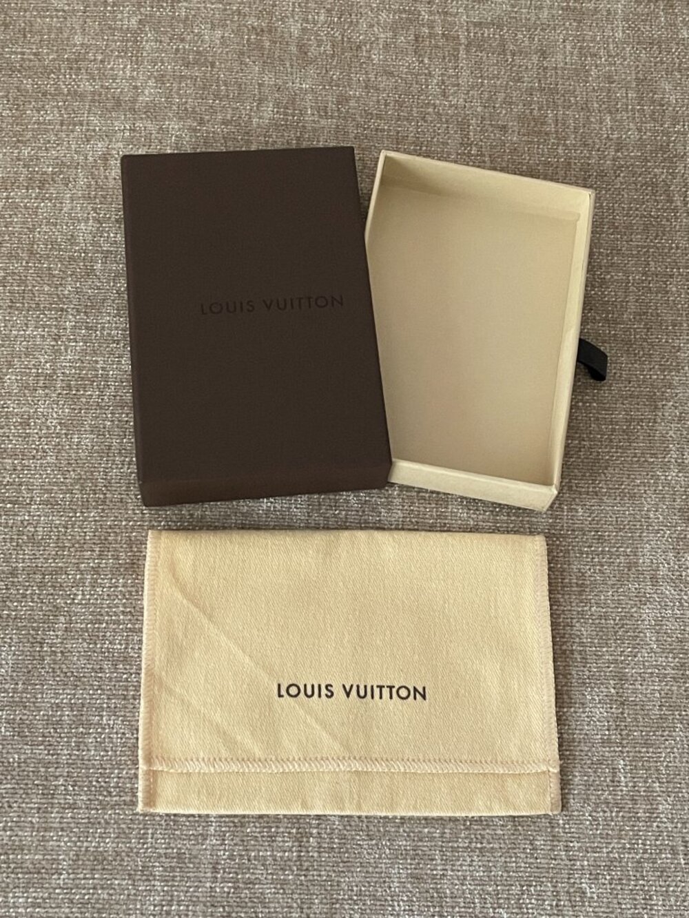 LOUIS VUITTON Presentation Gift Box with Dust Bag MINT